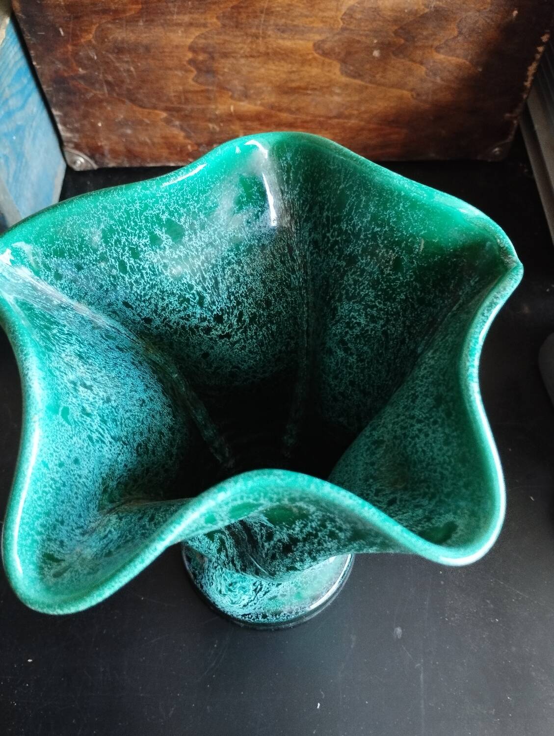 Vallauris ceramic vase signed Marius Giuge