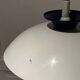 Vintage 80s white and blue suspension design