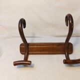 Baumann wall coat rack in curved wood - Hat rack - 1920s