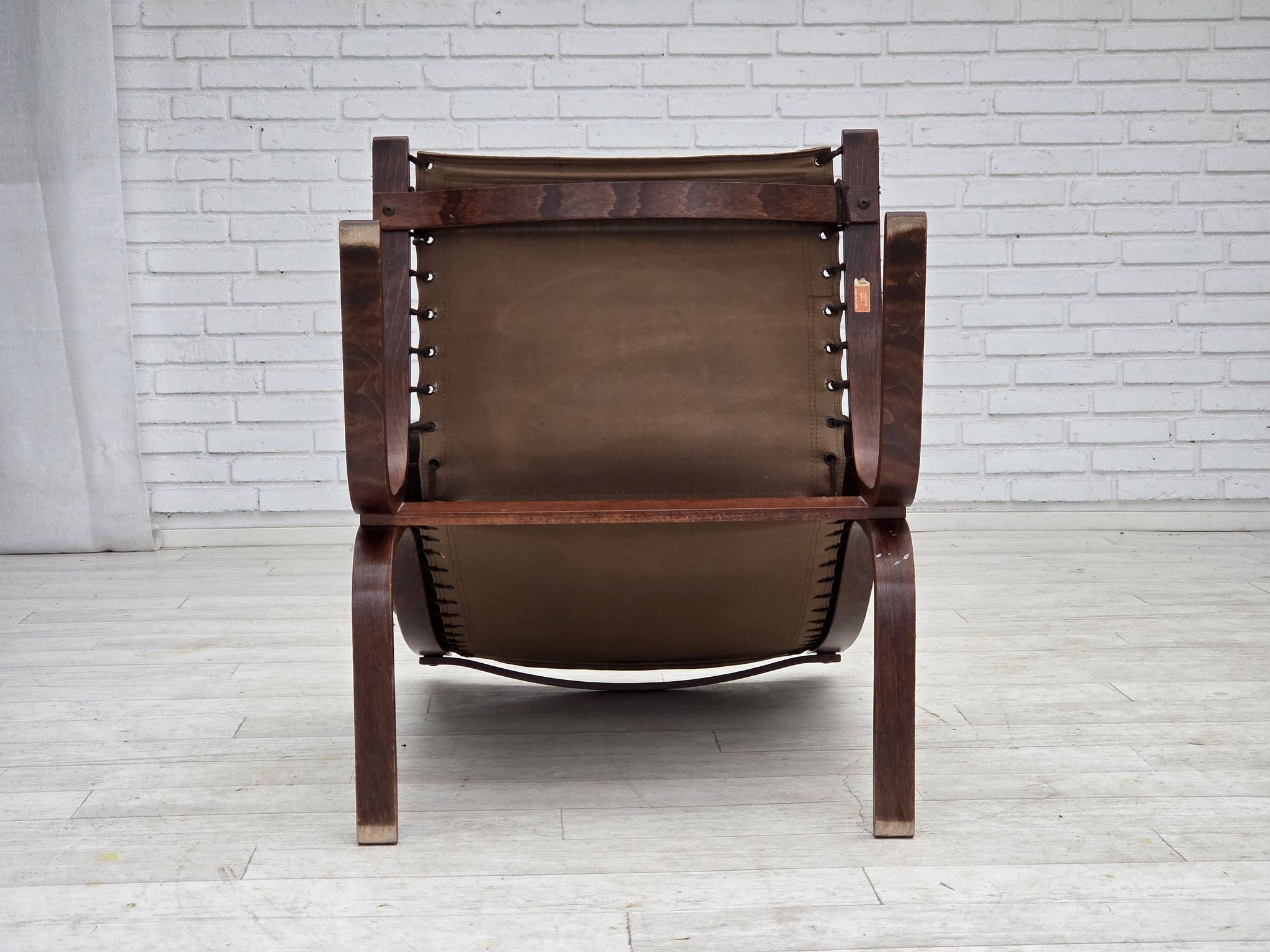 1970s, Norwegian design by Ingmar Relling, model "Siesta", leather.