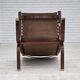 1970s, Norwegian design by Ingmar Relling, model "Siesta", leather.
