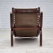 1970s, Norwegian design by Ingmar Relling, model "Siesta", leather.