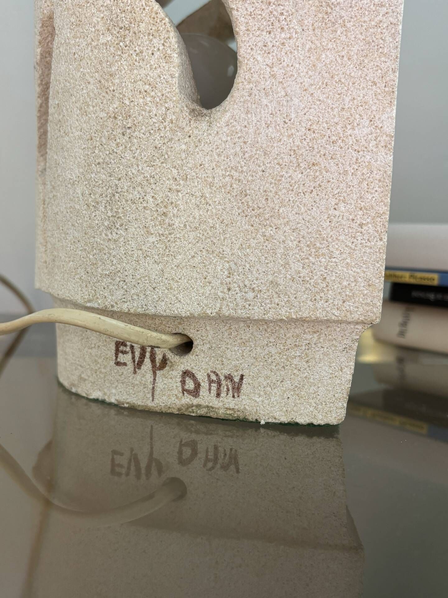 Stone lamp Evy Dan