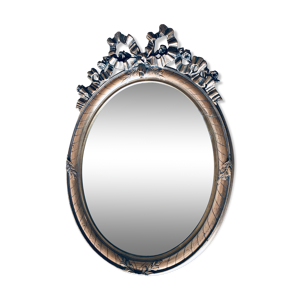 Miroir 1900 à noeud biseauté