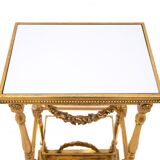 Antique table from around 1900, France.