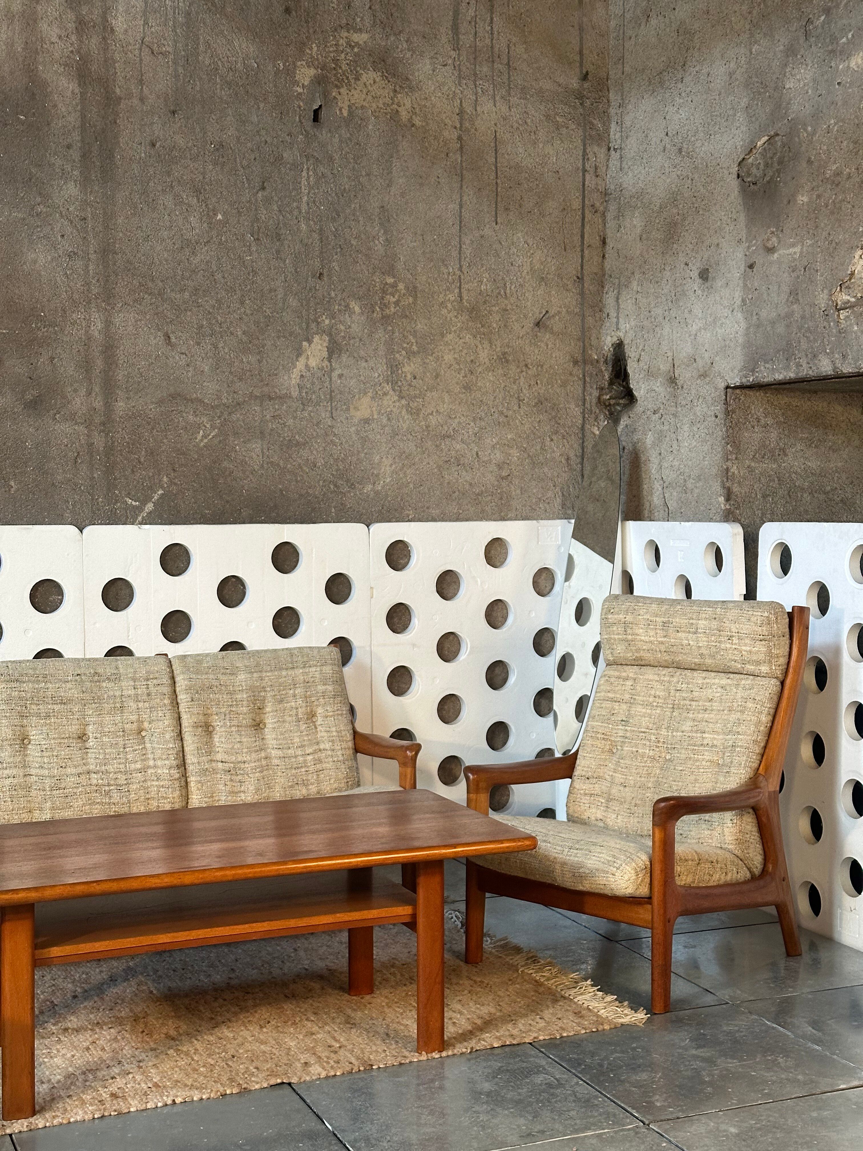 High back armchair in teak — Georg Thams for Vejen (circa 1968)