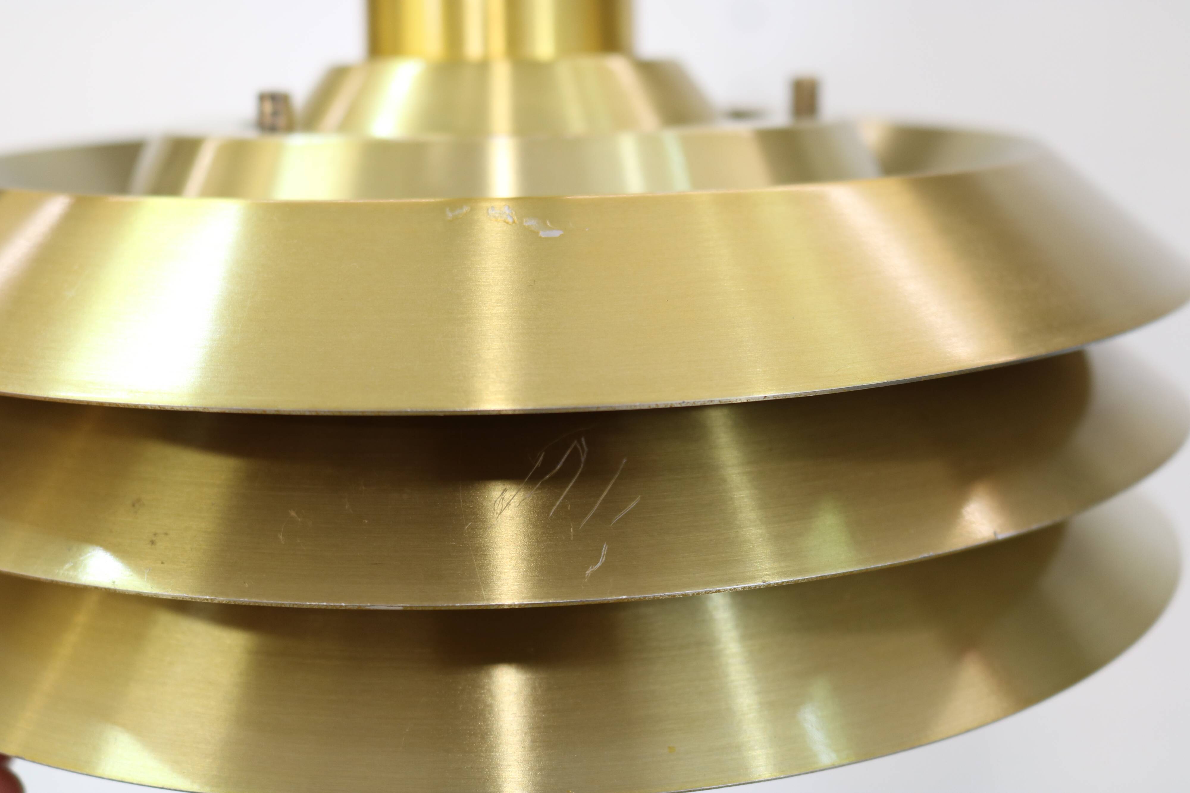 Vintage Lyskaer Belysning Lamp: Danish Space Age Design, Model 705