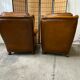 Pair of club armchairs