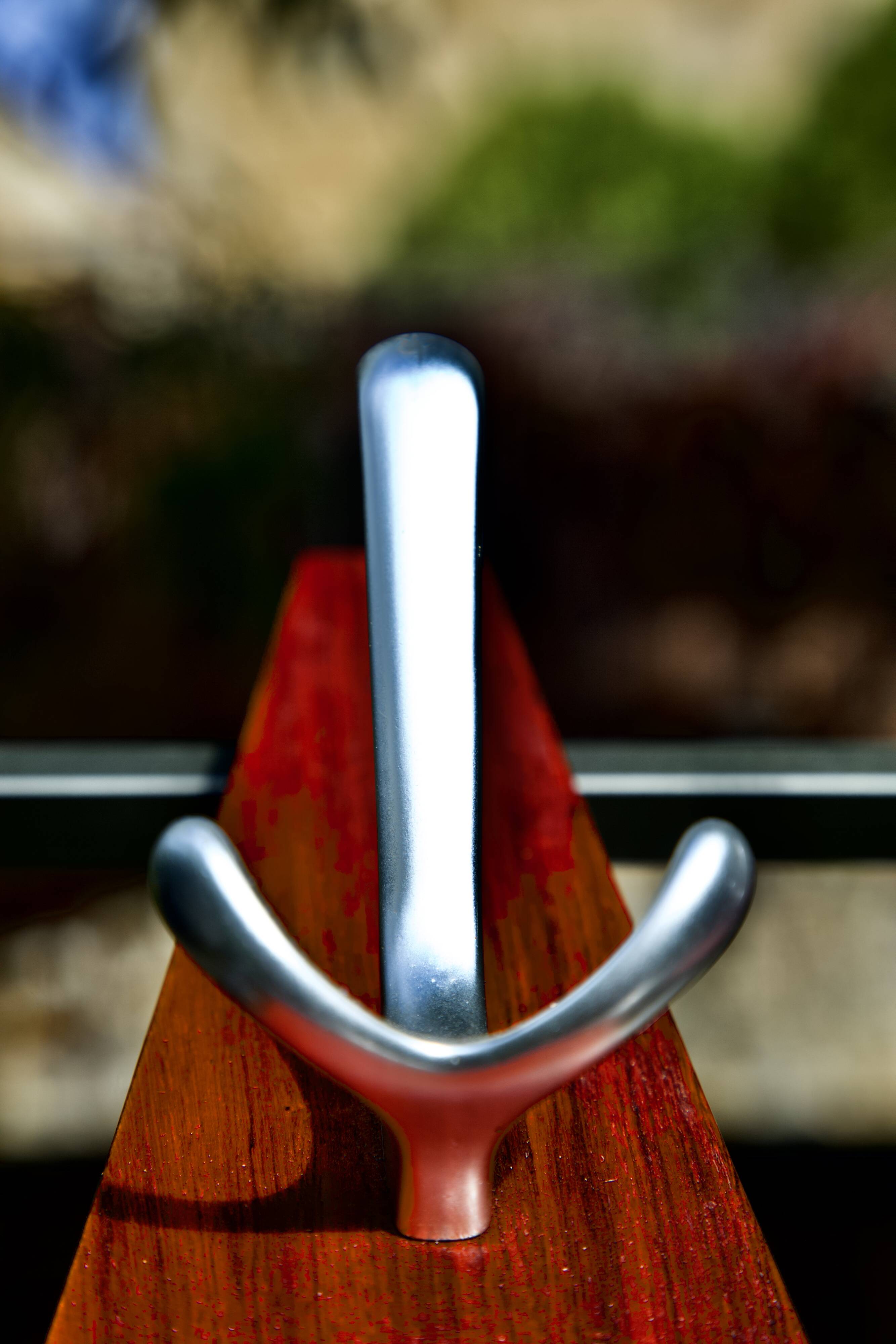 Coat rack with 5 hangers