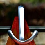 Coat rack with 5 hangers