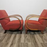 Armchairs by Jindřich Halabala