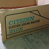 Old vintage calculating machine