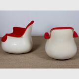 Pair of Culbuto armchairs by Marc Held for Knoll, 1967