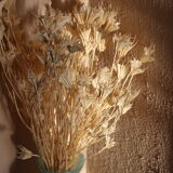 Turquoise blue opaline vase