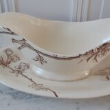 Saucière Creil and Montereau Terre de Fer XIXth century