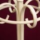 Vintage Cream Curved Wood Thonet Coat Rack