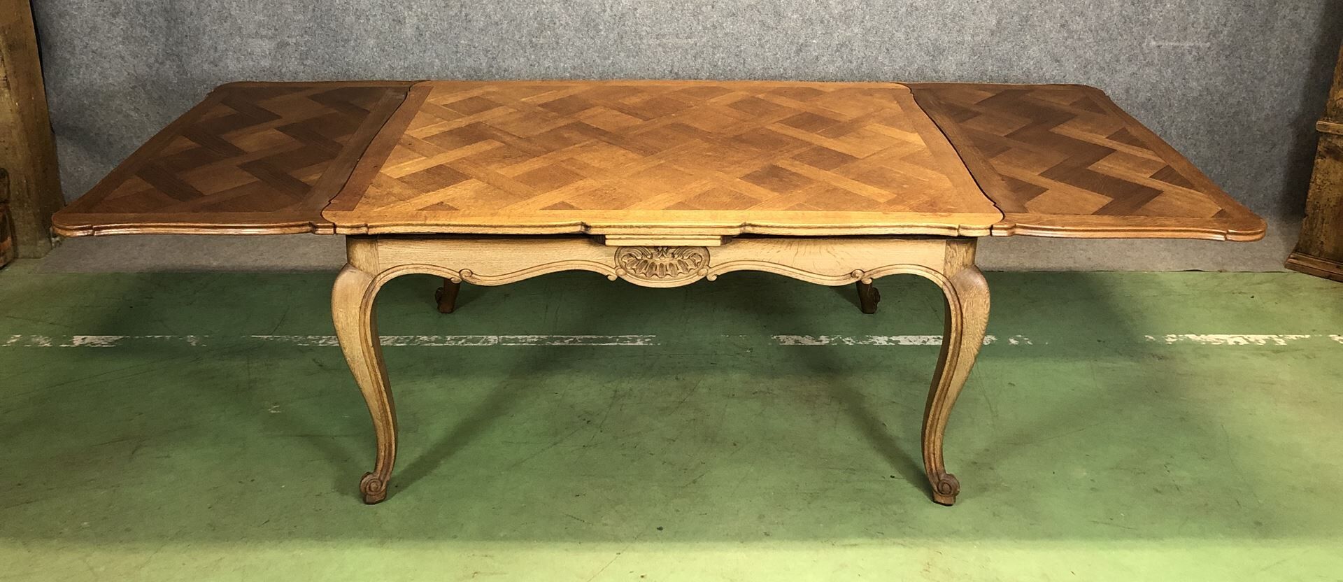 Louis XV oak table - 1950s