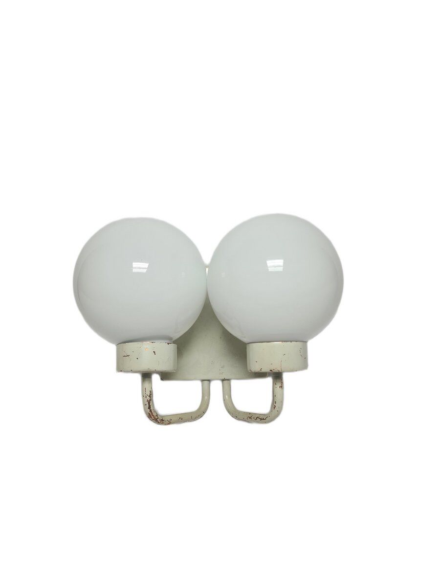 Two-armed wall lamp from Elmet Zabrze, 1970s