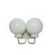 Two-armed wall lamp from Elmet Zabrze, 1970s