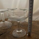 Cocktail champagne glasses