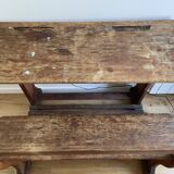 Double desk of schoolchildren