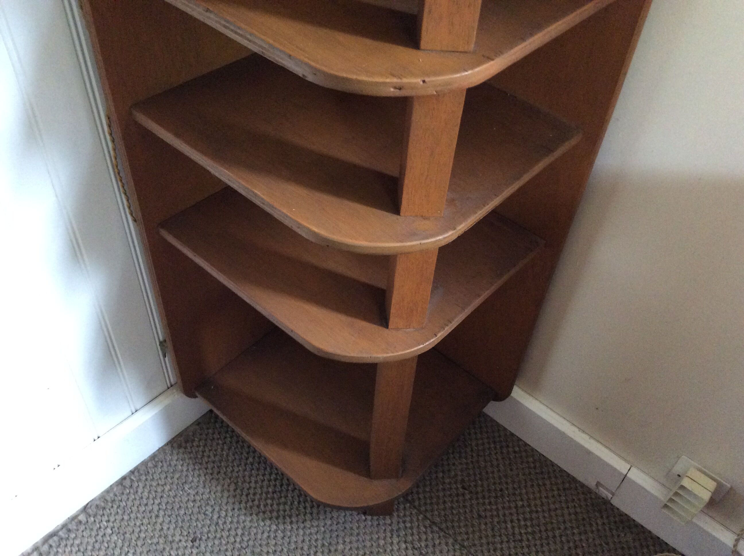Wooden shelf