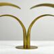 “Liljan” Candleholders — Ivar Ålenius-Björk for Ystad-Metall, Sweden, Late 1940s