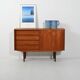 Scandinavian sideboard, 1960s, with one door and drawers