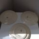 3 Large Earthenware Plates Rhodes Longwy 19th Century
