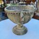 Medici vase in patinated iron