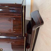 Art Deco Sideboard in Macassar Ebony and Brass, Paris, 1930s