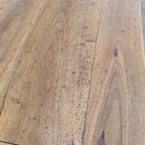 Farmhouse table in blond walnut 200 cm