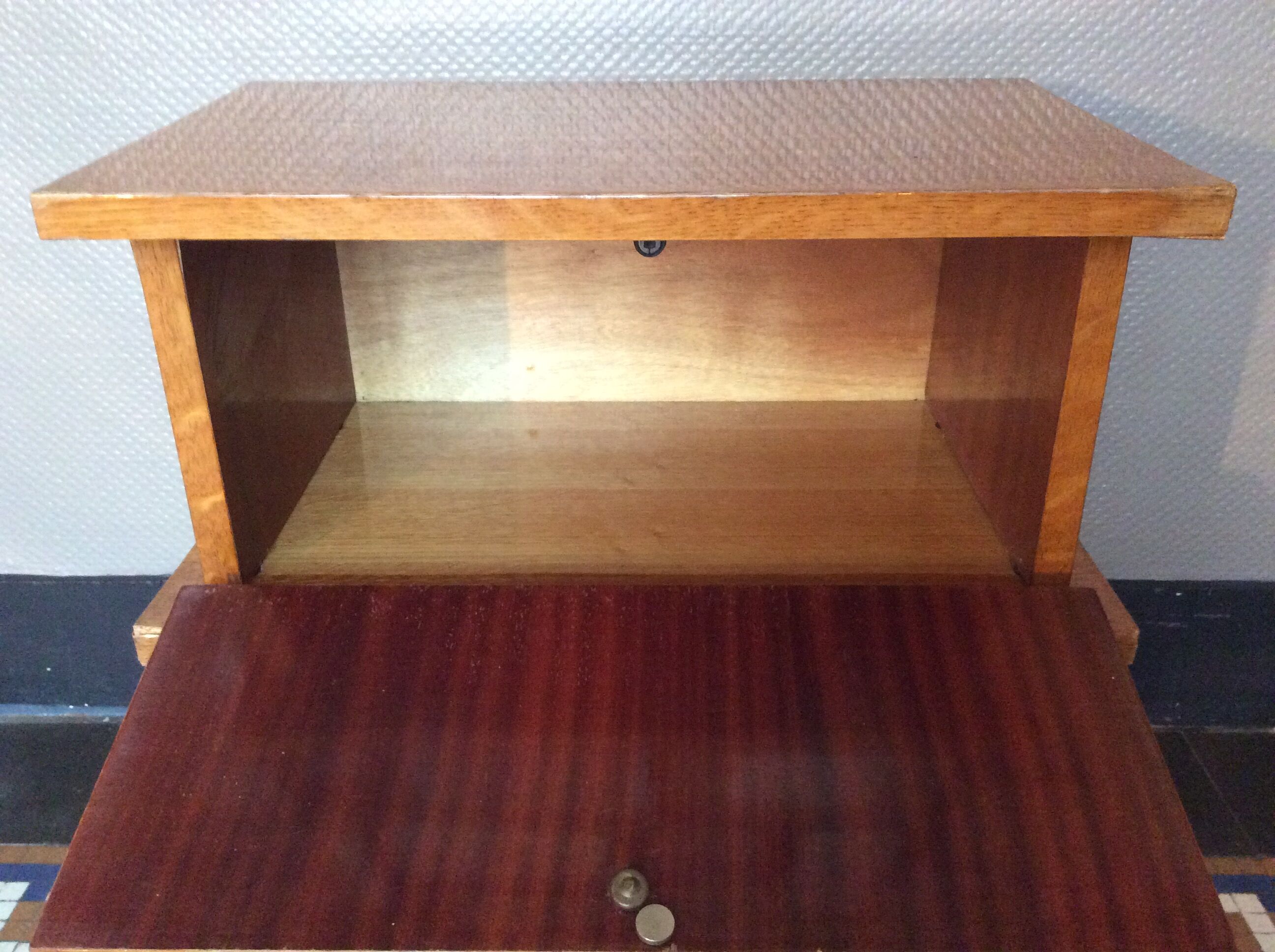 Vintage bedside table