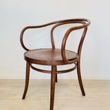 Chaise vintage Thonet modèle B9 de Tchécoslovaquie des années 1950