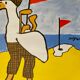 Original poster "Trouville Beach Golf" Raymond Savignac 42x62cm 2001
