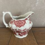 Charmant Pot à Lait Rouge Grenat – Ridgeway Staffordshire England Wind