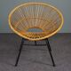 Rattan armchair, Dutch Design, 1960