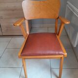 Vintage bridge armchair from the 50s