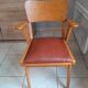 Vintage bridge armchair from the 50s