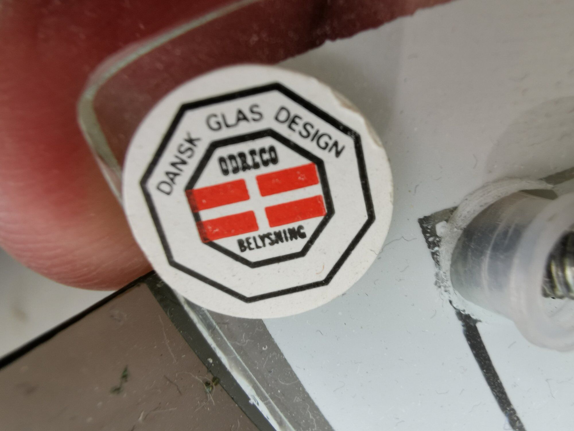 Set of 5 Danish Odreco wall lamps 80s 90s