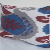 12" x 22" uzbek ikat fabric designer ikat pillow silkway ikats living room pillow decorative