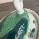 Large covered duck-shaped porcelain pot in China