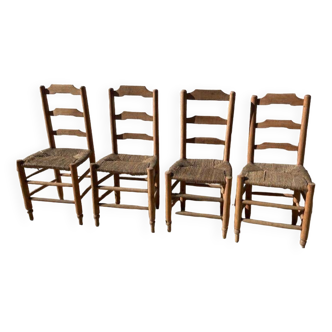 chaise de ferme rustique