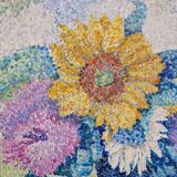 Yvonne Canu (1921-2008) - Oil on canvas - "Sun and artichokes"