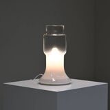 Glass Italian table lamp, 1970s Italy.