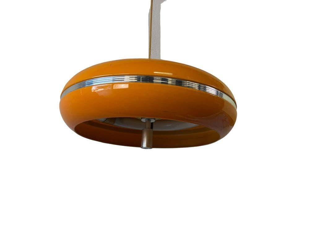 Suspension vintage orange space age UFO