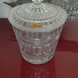 Old bonbonnière in bohemian crystal cut