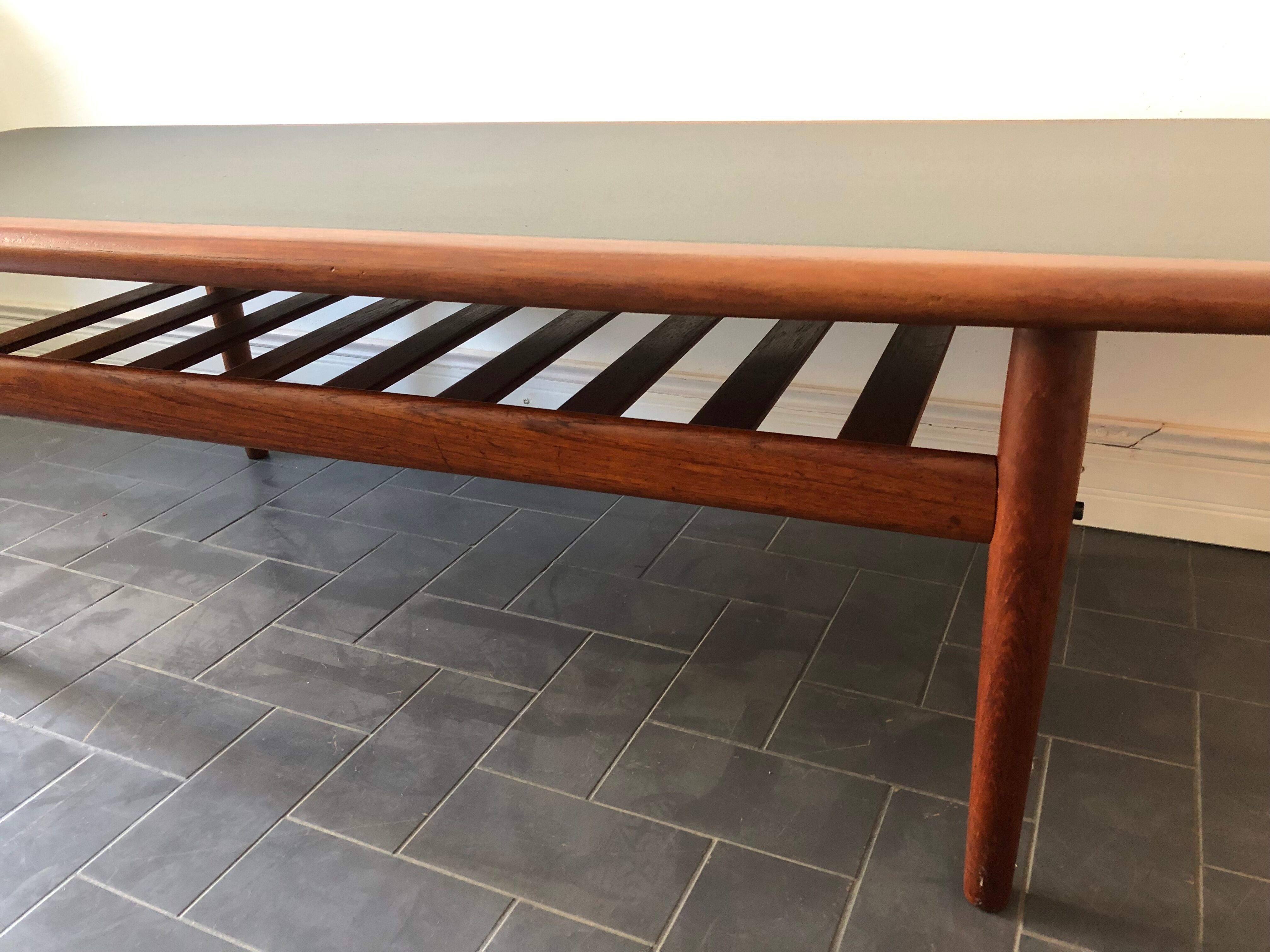 Scandinavian teak coffee table