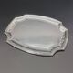 Refined small serving tray or rectangular catch-all with rounded corners.