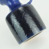 1970s ceramic vase keruska "azur" decor model 101 handmade germany